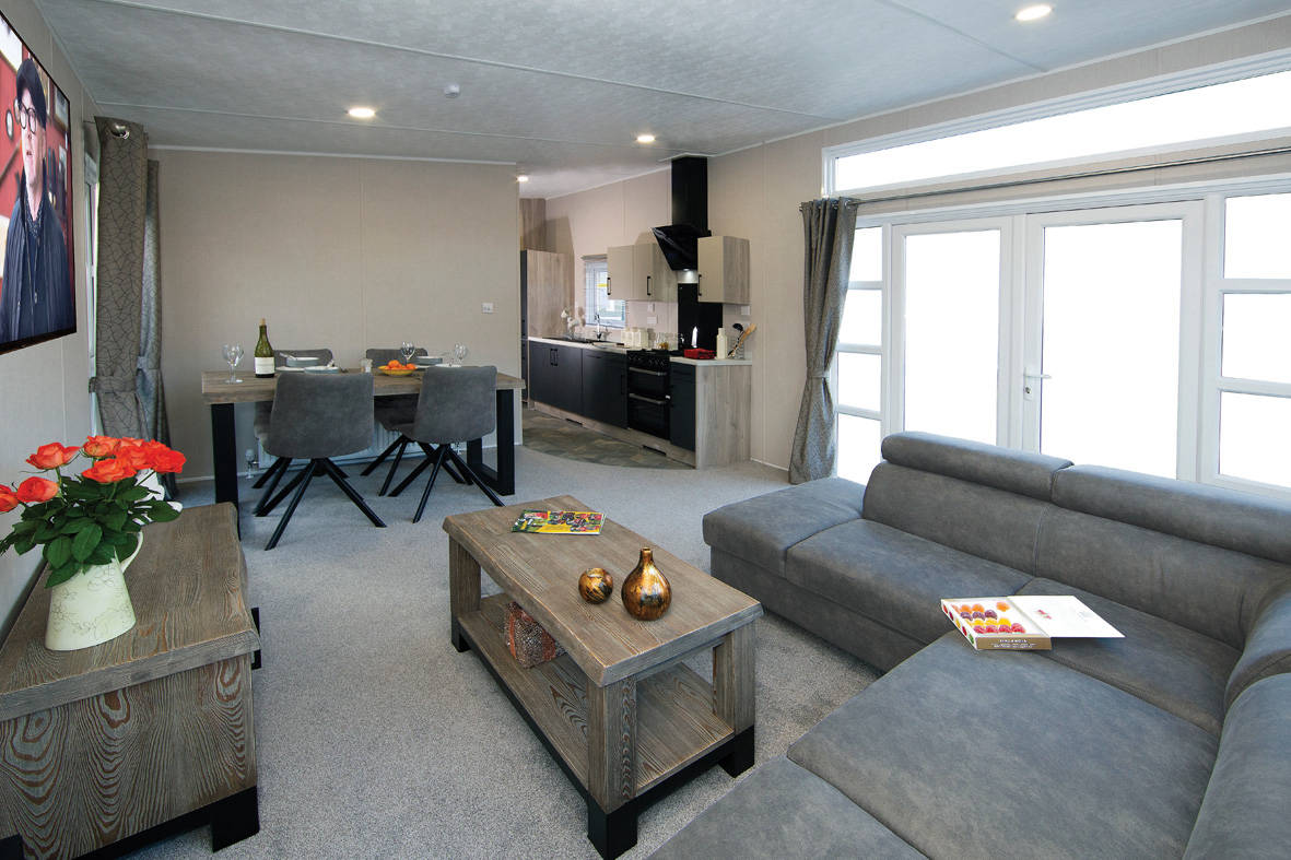 Delta Caravans Superior Caravan kitchen